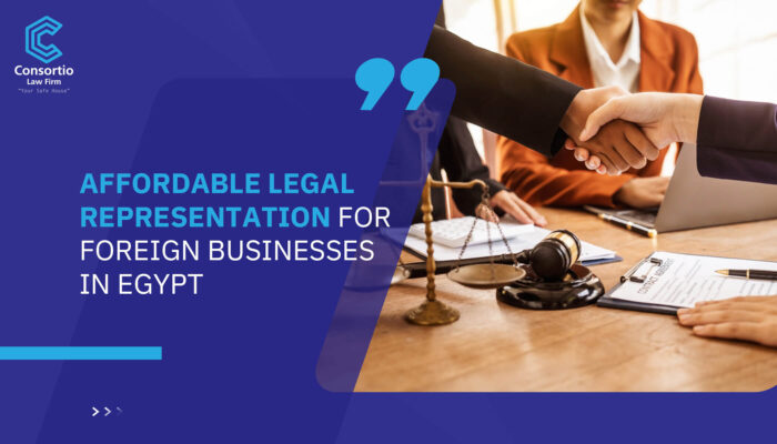 Affordable legal representation for foreign businesses in Egypt