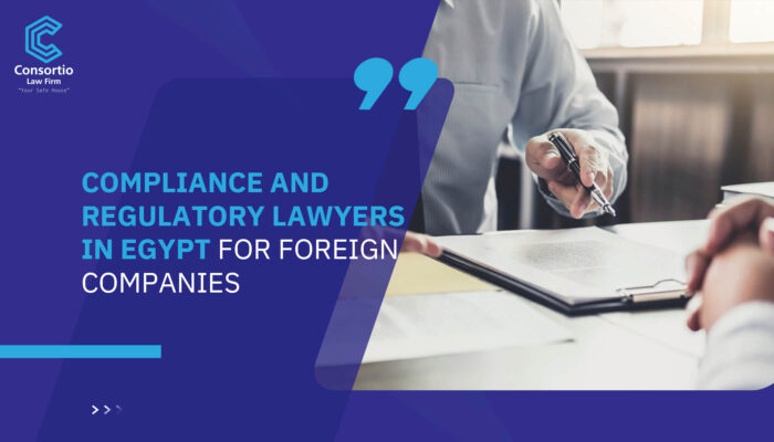 Compliance and regulatory lawyers in Egypt for foreign companies