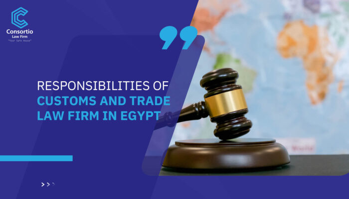 Responsibilities of Customs and trade law firm in Egypt
