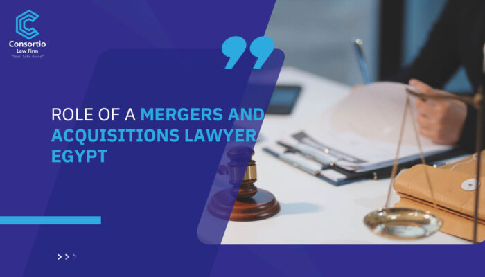 Role of a Mergers and Acquisitions Lawyer Egypt