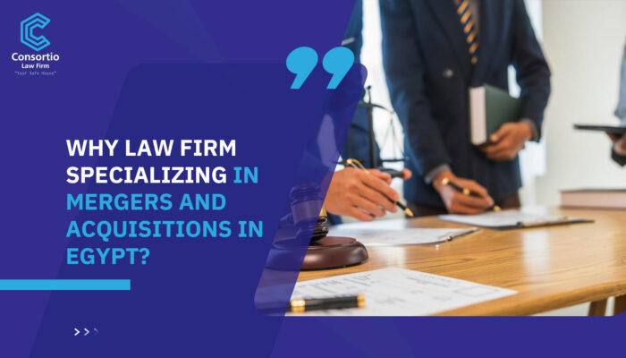 Why law firm specializing in mergers and acquisitions in Egypt?