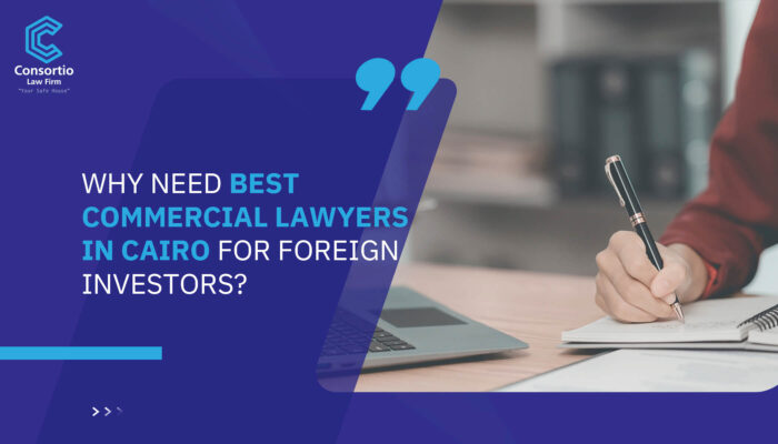 Why need Best commercial lawyers in Cairo for foreign investors?