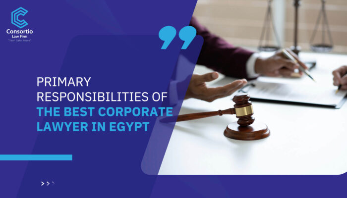 Primary Responsibilities of The Best Corporate Lawyer in Egypt