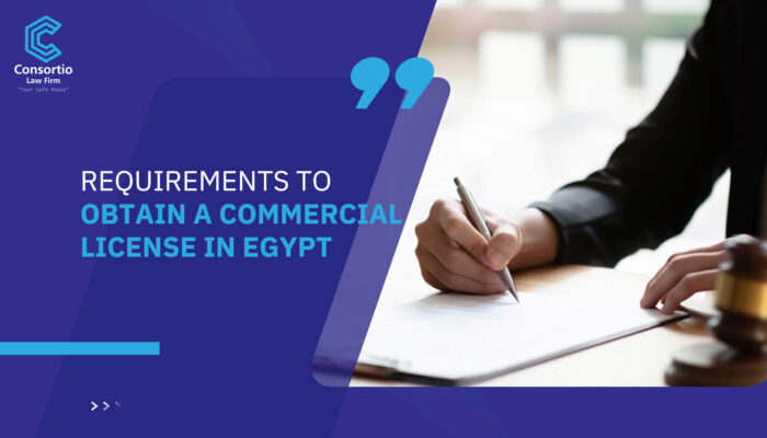 Requirements to obtain a commercial license in Egypt