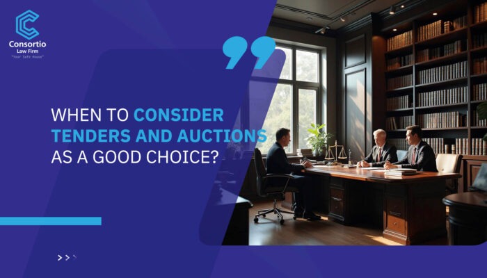 When to Consider Tenders and Auctions as a Good Choice?
