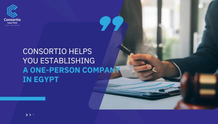 Consortio helps you Establishing a One-Person Company in Egypt