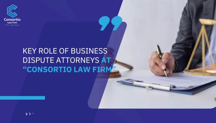 Key Role of Business Dispute Attorneys at “Consortio Law Firm”
