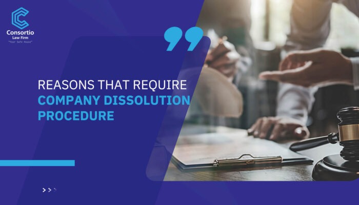 Reasons that Require Company Dissolution Procedure