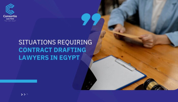 Situations Requiring Contract Drafting Lawyers in Egypt