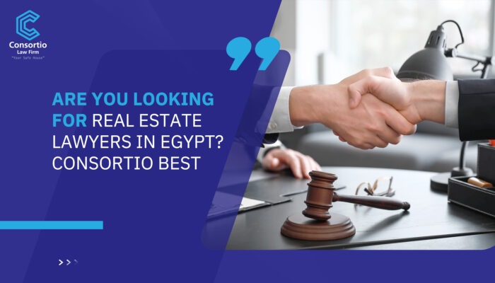 Are you looking for Real Estate Lawyers in Egypt? Consortio best