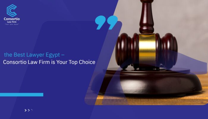 the Best Lawyer Egypt – Consortio Law Firm is Your Top Choice