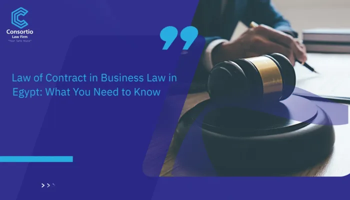Law of Contract in Business Law in Egypt