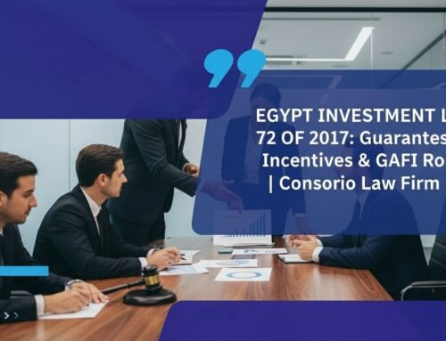 Egypt Investment Law 72 of 2017: Guarantees, Incentives & GAFI Role | Consortio Law Firm